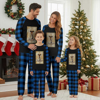 Funny Xmas Movie Plaid Pajama Set Fragile Leg Lamp - Wonder Print Shop