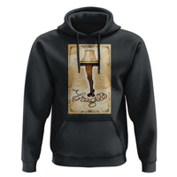 Funny Christmas Movie Hoodie Fragile Leg Lamp