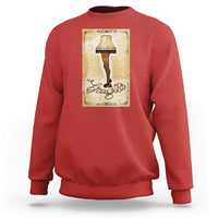 Funny Christmas Movie Sweatshirt Fragile Leg Lamp - Wonder Print Shop