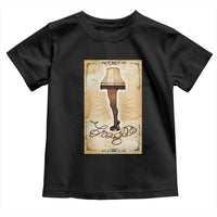 Funny Christmas Movie Toddler T Shirt Fragile Leg Lamp
