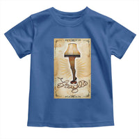 Funny Christmas Movie Toddler T Shirt Fragile Leg Lamp