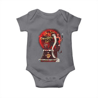 Christmas Krampus Baby Onesie Are You On The Naughty List Krampus Lover