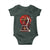 Christmas Krampus Baby Onesie Are You On The Naughty List Krampus Lover
