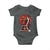 Christmas Krampus Baby Onesie Are You On The Naughty List Krampus Lover