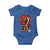 Christmas Krampus Baby Onesie Are You On The Naughty List Krampus Lover