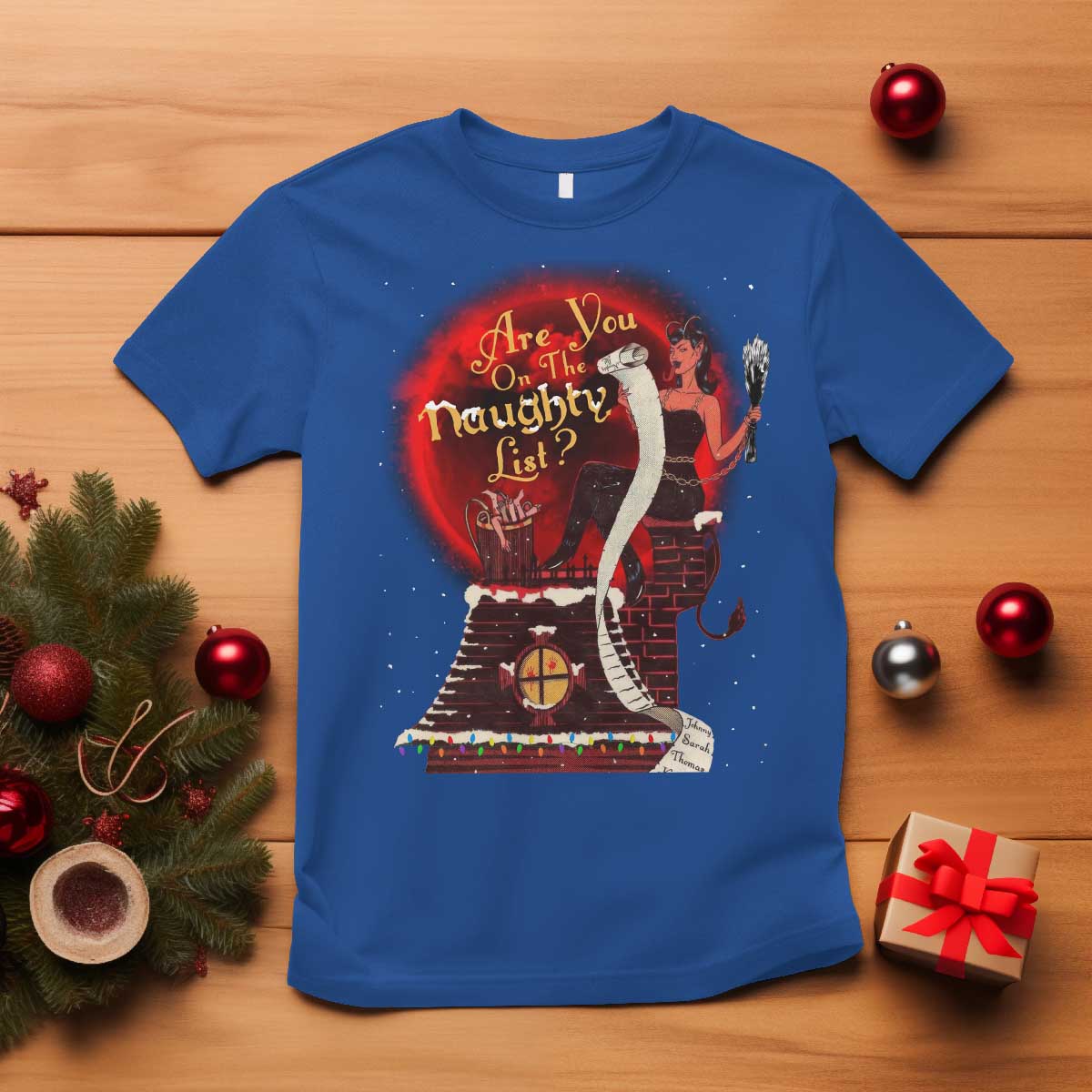 Christmas Krampus T Shirt Are You On The Naughty List Krampus Lover - Wonder Print Shop