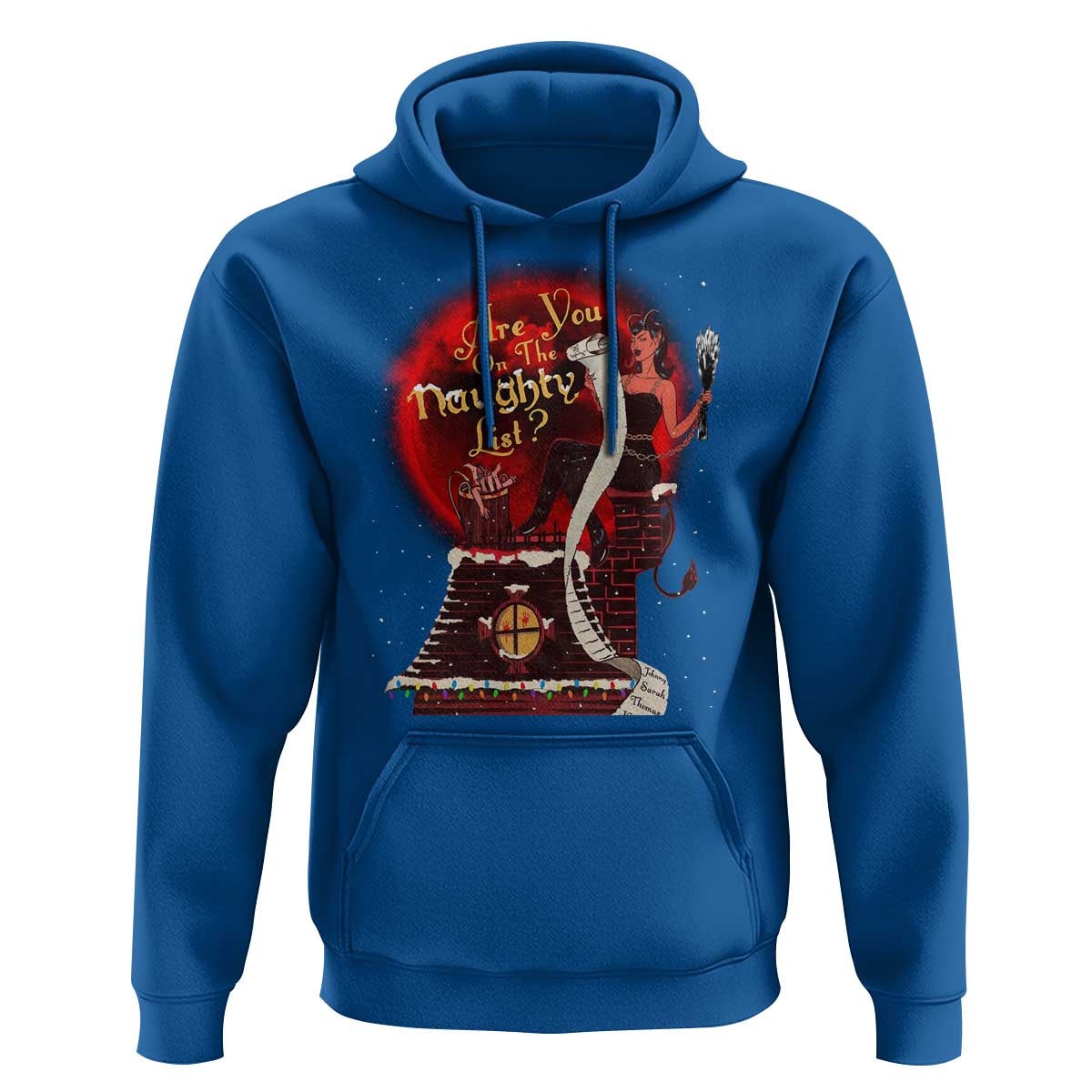 Christmas Krampus Hoodie Are You On The Naughty List Krampus Lover