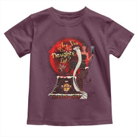 Christmas Krampus Toddler T Shirt Are You On The Naughty List Krampus Lover