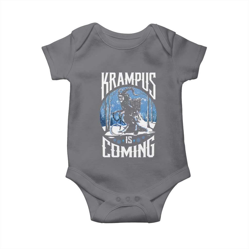 Christmas Krampus Baby Onesie Krampusnacht Monster Krampus Lover Festive Horror