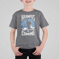 Christmas Krampus T Shirt For Kid Krampusnacht Monster Krampus Lover Festive Horror - Wonder Print Shop