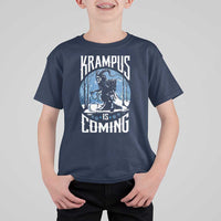 Christmas Krampus T Shirt For Kid Krampusnacht Monster Krampus Lover Festive Horror - Wonder Print Shop