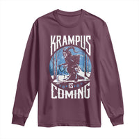 Christmas Krampus Long Sleeve Shirt Krampusnacht Monster Krampus Lover Festive Horror