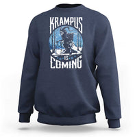 Christmas Krampus Sweatshirt Krampusnacht Monster Krampus Lover Festive Horror - Wonder Print Shop