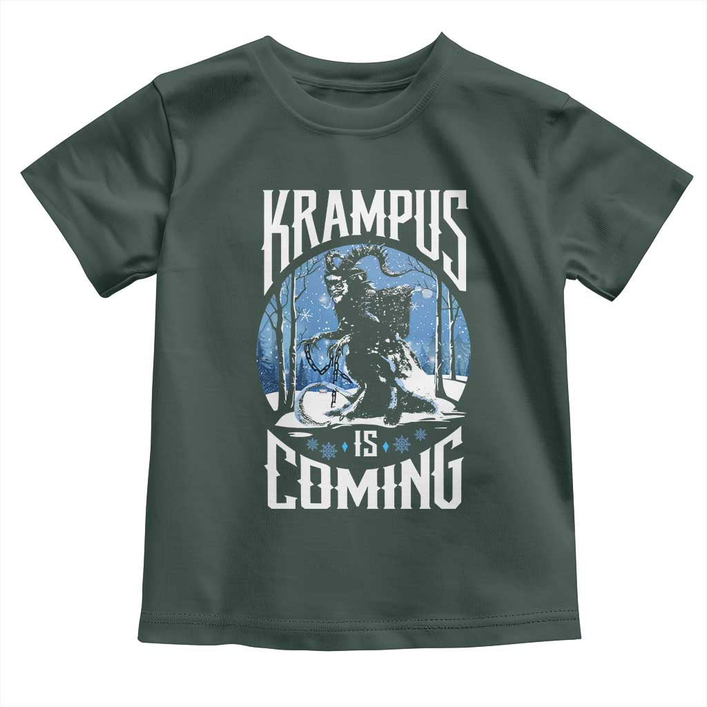 Christmas Krampus Toddler T Shirt Krampusnacht Monster Krampus Lover Festive Horror