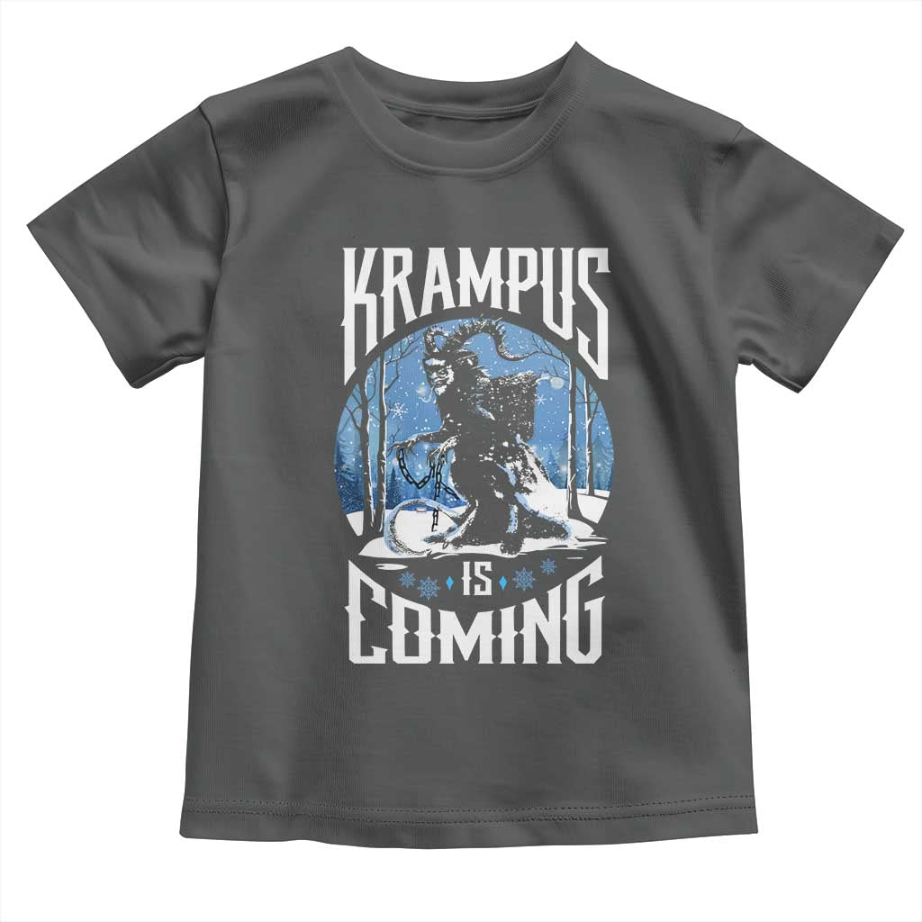 Christmas Krampus Toddler T Shirt Krampusnacht Monster Krampus Lover Festive Horror