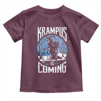 Christmas Krampus Toddler T Shirt Krampusnacht Monster Krampus Lover Festive Horror