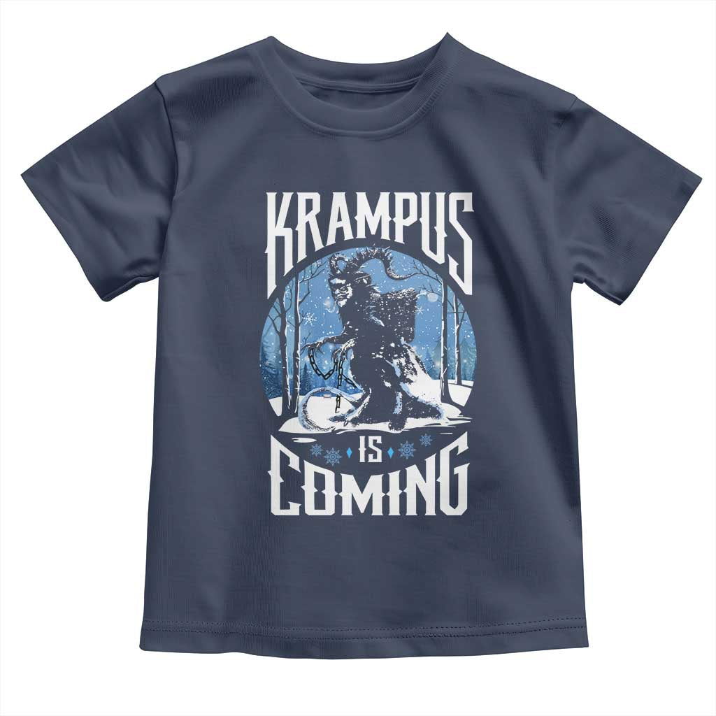 Christmas Krampus Toddler T Shirt Krampusnacht Monster Krampus Lover Festive Horror
