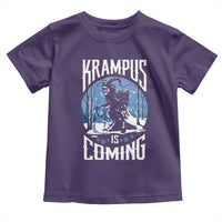 Christmas Krampus Toddler T Shirt Krampusnacht Monster Krampus Lover Festive Horror