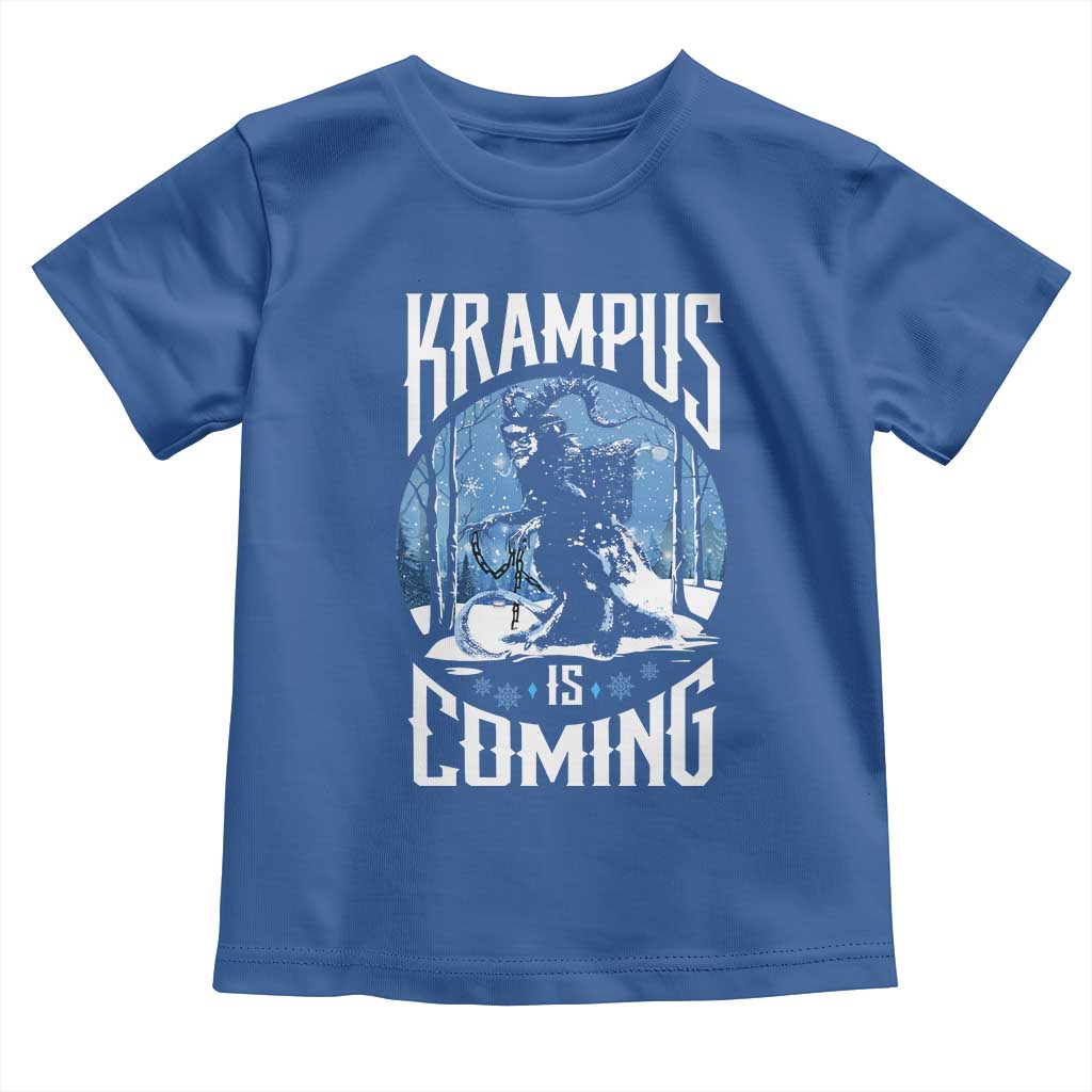 Christmas Krampus Toddler T Shirt Krampusnacht Monster Krampus Lover Festive Horror