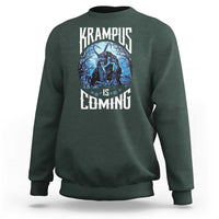 Christmas Krampus Sweatshirt Krampusnacht Monster Krampus Is Coming - Wonder Print Shop