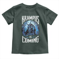 Christmas Krampus Toddler T Shirt Krampusnacht Monster Krampus Is Coming