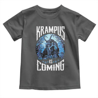 Christmas Krampus Toddler T Shirt Krampusnacht Monster Krampus Is Coming