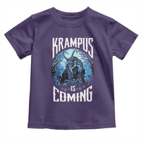 Christmas Krampus Toddler T Shirt Krampusnacht Monster Krampus Is Coming