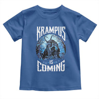 Christmas Krampus Toddler T Shirt Krampusnacht Monster Krampus Is Coming