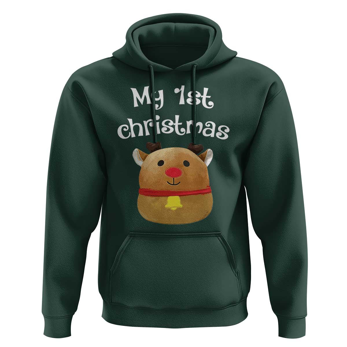 Baby First Christmas Outfit Hoodie Cute Reindeer Santa Boys Girls