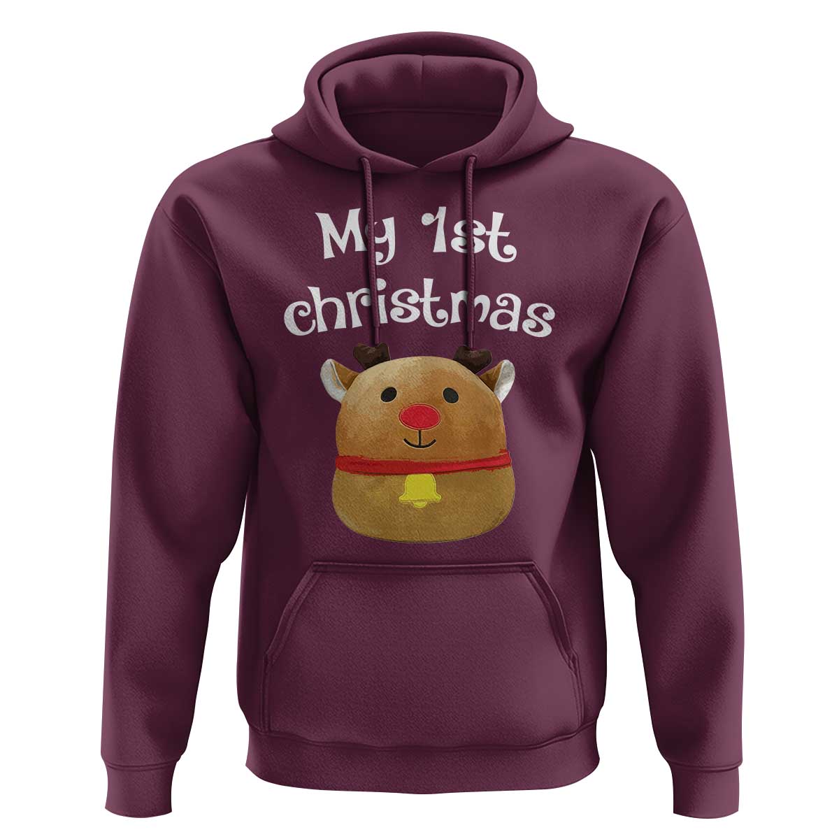 Baby First Christmas Outfit Hoodie Cute Reindeer Santa Boys Girls