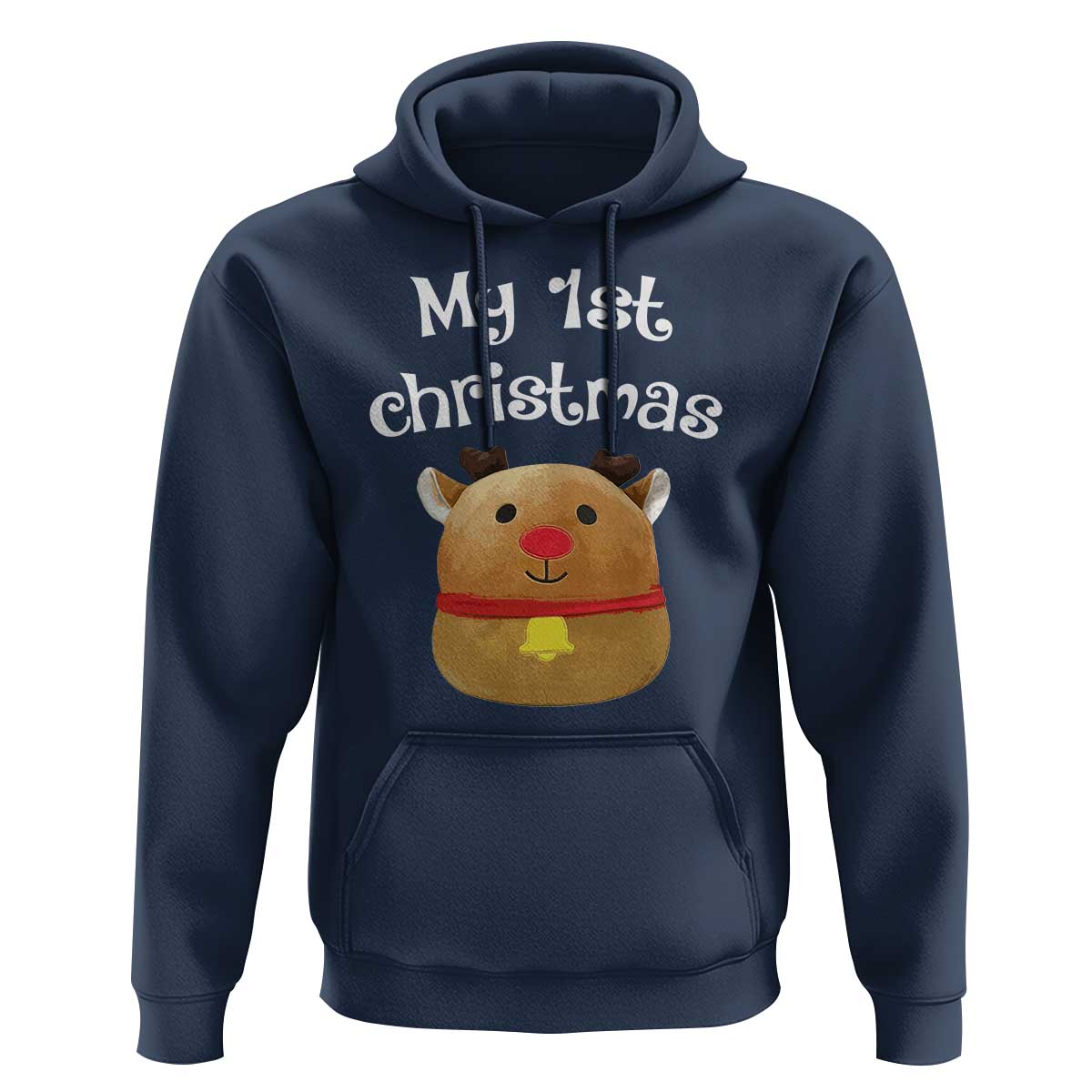 Baby First Christmas Outfit Hoodie Cute Reindeer Santa Boys Girls