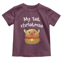 Baby First Christmas Outfit Toddler T Shirt Cute Reindeer Santa Boys Girls