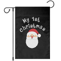 My First Christmas Garden Flag Baby's First Holiday Xmas Santa - Wonder Print Shop