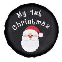 My First Christmas Spare Tire Cover Baby's First Holiday Xmas Santa - Wonder Print Shop