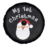 My First Christmas Spare Tire Cover Baby's First Holiday Xmas Santa - Wonder Print Shop