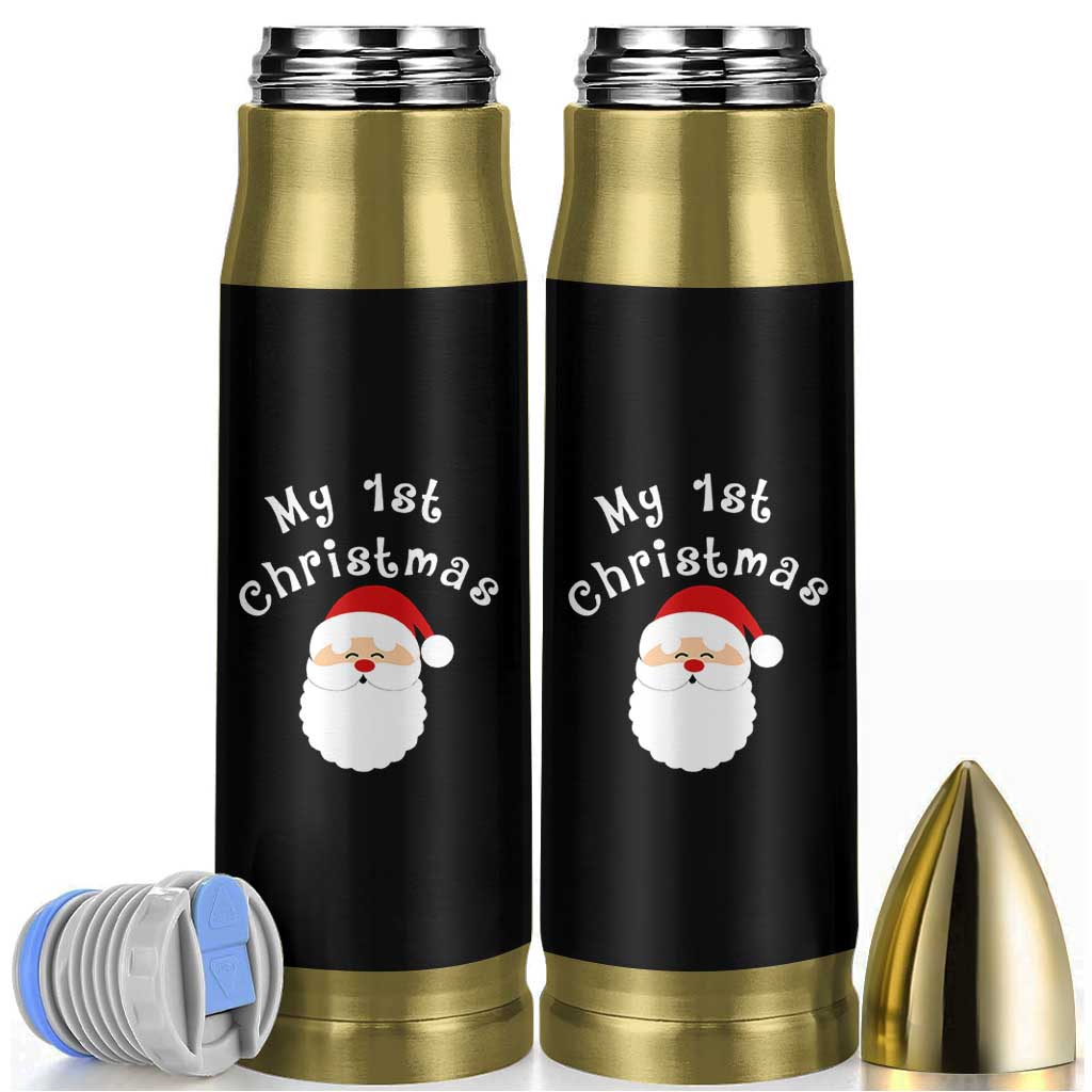 My First Christmas Bullet Tumbler Baby's First Holiday Xmas Santa - Wonder Print Shop