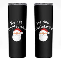 My First Christmas Skinny Tumbler Baby's First Holiday Xmas Santa - Wonder Print Shop