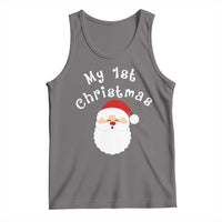 My First Christmas Tank Top Baby's First Holiday Xmas Santa - Wonder Print Shop