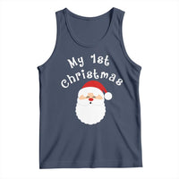 My First Christmas Tank Top Baby's First Holiday Xmas Santa - Wonder Print Shop