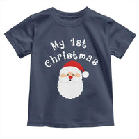My First Christmas Toddler T Shirt Baby's First Holiday Xmas Santa - Wonder Print Shop