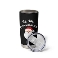 My First Christmas Tumbler Cup Baby's First Holiday Xmas Santa - Wonder Print Shop