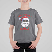 Funny Christmas Santa T Shirt For Kid Merry Rizz Mas Sigmas Gen Alpha Middle School Christmas - Wonder Print Shop