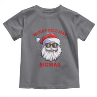 Funny Christmas Santa Toddler T Shirt Merry Rizz Mas Sigmas Gen Alpha Middle School Christmas