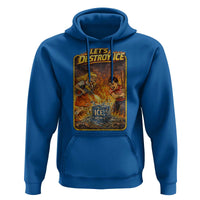 Subtle Abolish Ice Hoodie Retro Protest Satirical Graphic Let's Destroy Ice