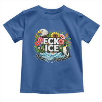 Fck Ice Toddler T Shirt Retro Floral FDT Protest Satirical Graphic