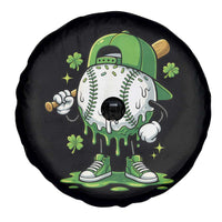 Baseball Drip Icecream Spare Tire Cover Youth Boy St Patricks Day Shamrock Green