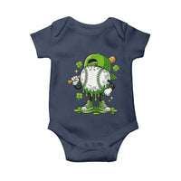Baseball Drip Icecream Baby Onesie Youth Boy St Patricks Day Shamrock Green