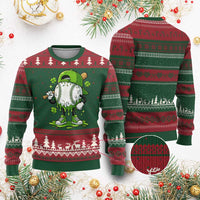 Baseball Drip Icecream Ugly Christmas Sweater Youth Boy St Patricks Day Shamrock Green