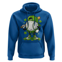 Baseball Drip Icecream Hoodie Youth Boy St Patricks Day Shamrock Green