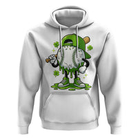 Baseball Drip Icecream Hoodie Youth Boy St Patricks Day Shamrock Green